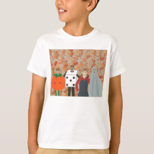Camiseta de dados de calabaza de disfraces de Hall