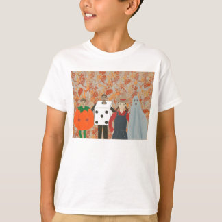 Camiseta de dados de calabaza de disfraces de Hall