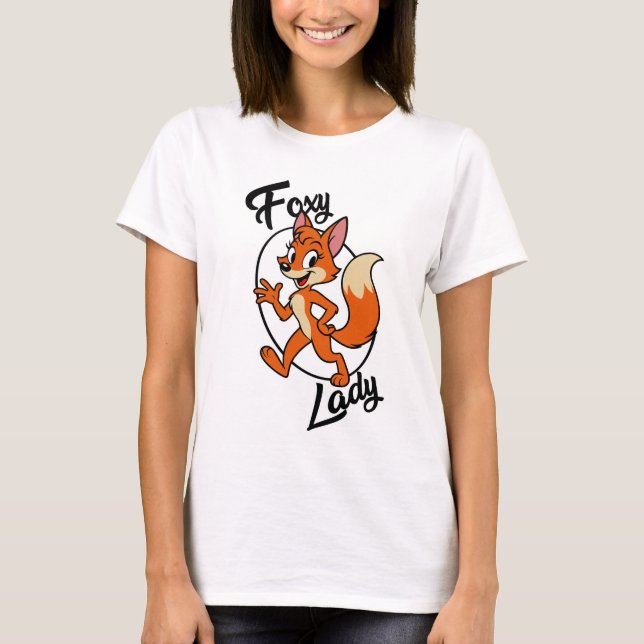 Camiseta de Dama Astuta (Anverso)