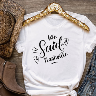 Camiseta de Dama de Honor de Nashville