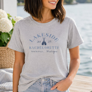 Camiseta de Dama de Honor de Soltera en Lago Coste