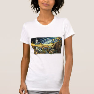Camiseta de Damas de Arqueología Alien