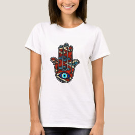 Camiseta de Damas de la Mano de Fatima