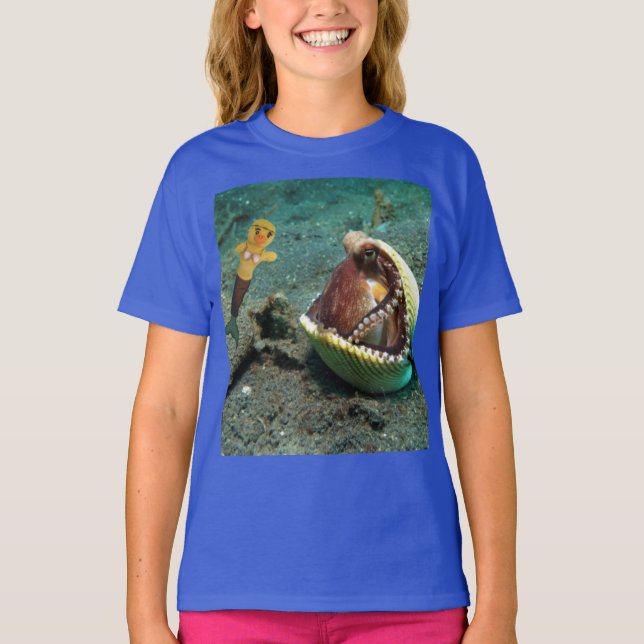 Camiseta de Danni la Sirena (Anverso)