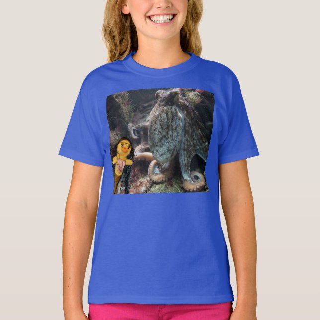 Camiseta de Danni la Sirena (Anverso)