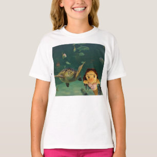 Camiseta de Danni la Sirena bajo el agua