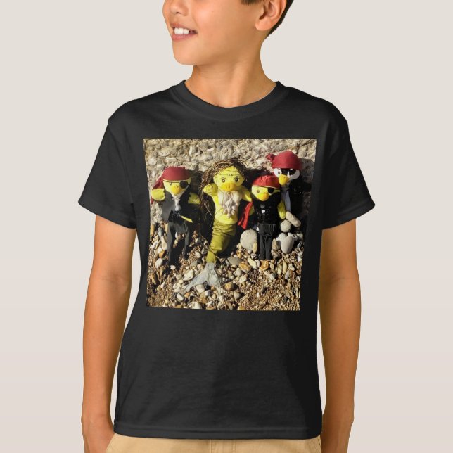 Camiseta de Danni la Sirena con Piratas (Anverso)