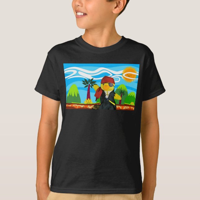 Camiseta de Danny Duck el Pirata (Anverso)