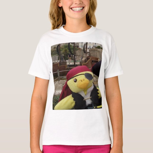 Camiseta de Danny Duck el Pirata (Anverso)