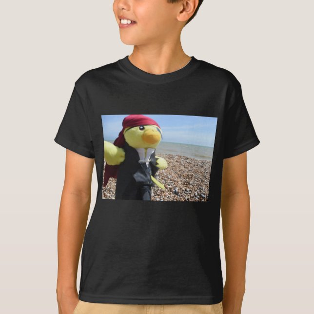 Camiseta de Danny Duck el Pirata (Anverso)