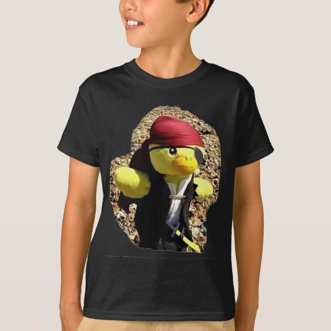 Camiseta de Danny Duck el Pirata (Anverso)