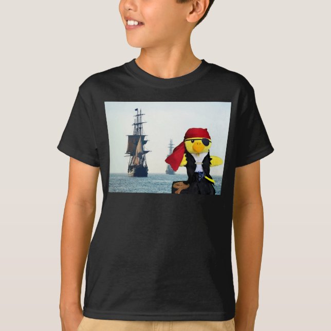 Camiseta de Danny Duck el Pirata (Anverso)