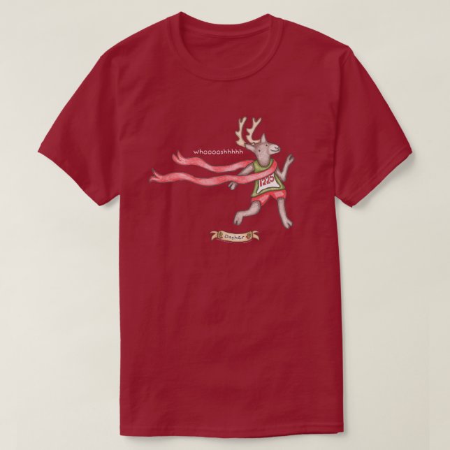 Camiseta de Dasher (marrón) (Diseño del anverso)