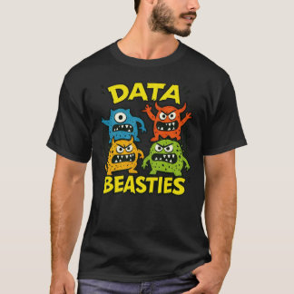 Camiseta de Data Beasties gruñones masculinos (equ