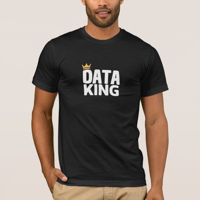 Camiseta de Data King (Anverso)
