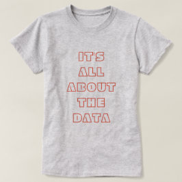 Camiseta de datos