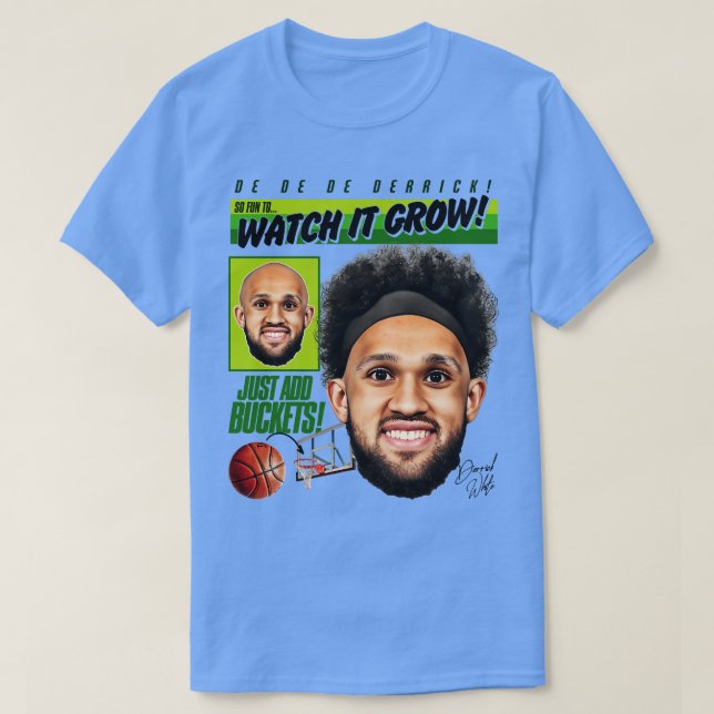 CAMISETA DE DE DE DERRICK (Diseño del anverso)