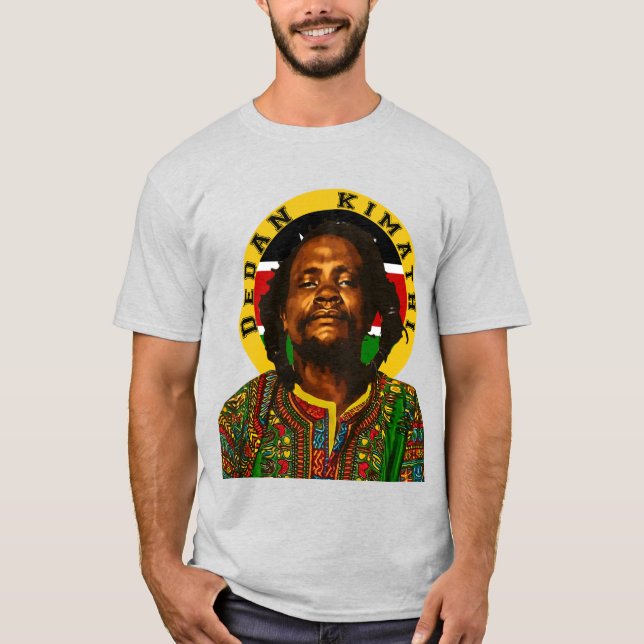 Camiseta de Dedan Kimathi - Regalo de Kenia camise (Anverso)