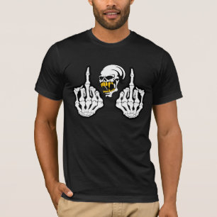CAMISETA DE DEDO SKULL