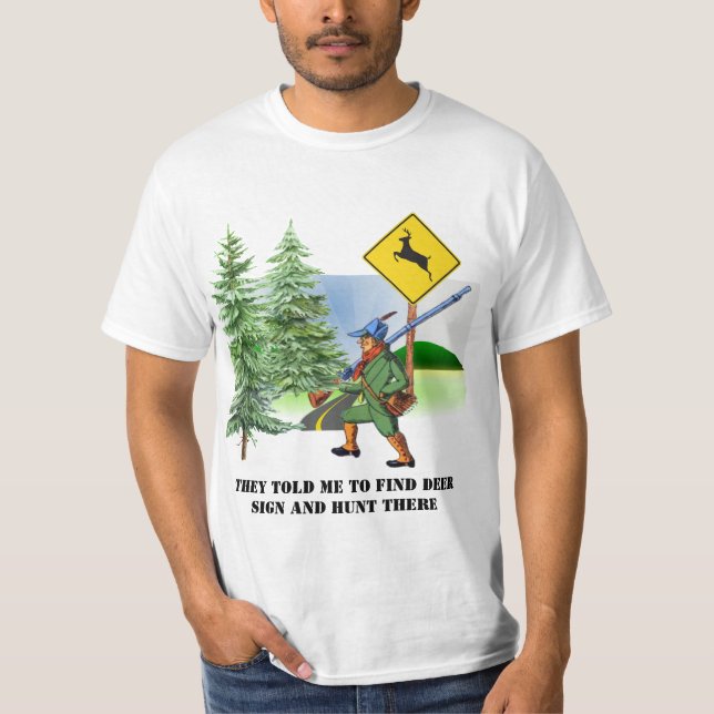 Camiseta de Deer Hunter humorística (Anverso)