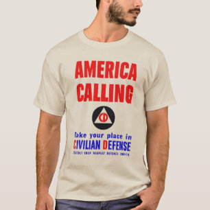 Camiseta de defensa civil