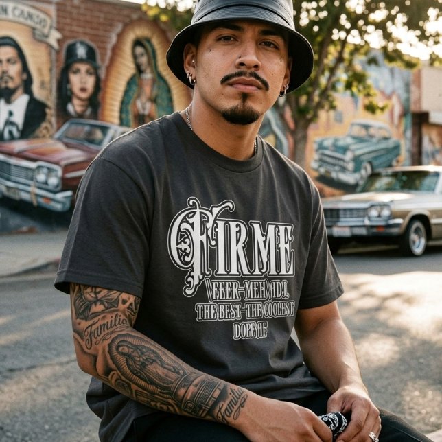 Camiseta de definición de cita Firme (Firme quote definition T-Shirt)