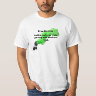 Camiseta de definición de desenfoque de cultivos
