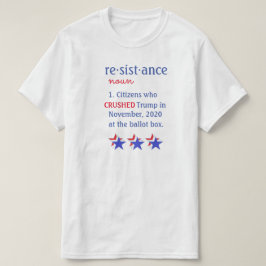 Camiseta de definición de resistencia