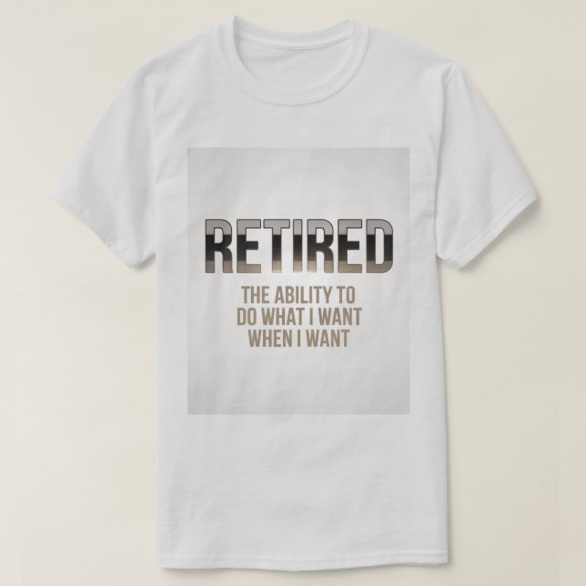 Camiseta de definición retirada (Diseño del anverso)