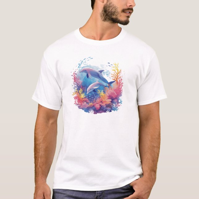 Camiseta de delfín mular (Anverso)