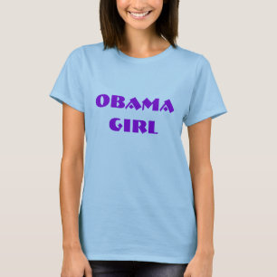 Camiseta de DEMÓCRATA del CHICA de OBAMA