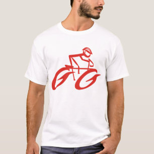 Camiseta de deportes de ciclismo abstracta