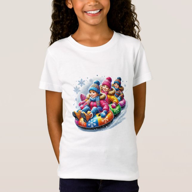 Camiseta de deportes de invierno (Anverso)