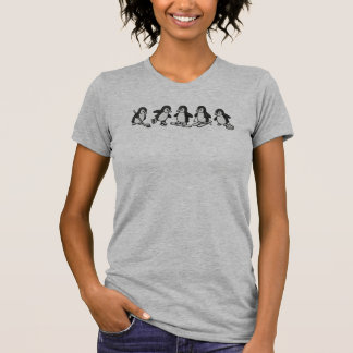 Camiseta de deportes de invierno de pingüino, Cami