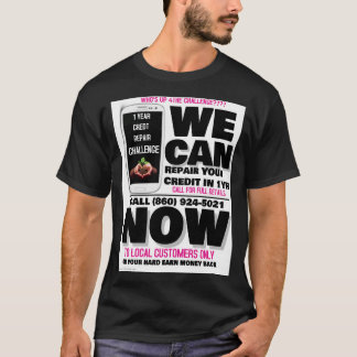 Camiseta de desafío de reparación de crédito