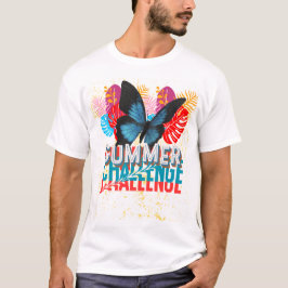 Camiseta de desafío de verano