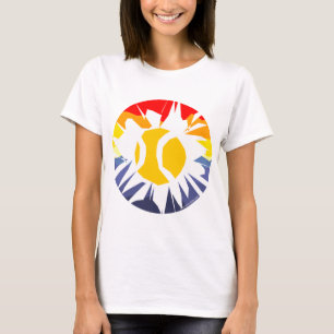 Camiseta de desempate de pelota de tenis para muje