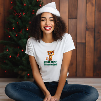 Camiseta de deseos de Navidad para amantes de gato