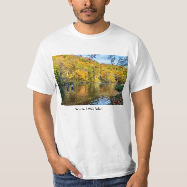 Camiseta de Deseos de Pesca de Otoño de Bennett Sp (Anverso)