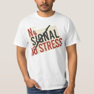 Camiseta de Desintoxicación Digital Sin Señal Sin