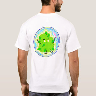 Camiseta de desnudos básica masculina en el Día de