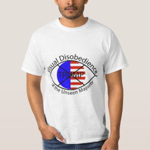 Camiseta de desobediencia visual