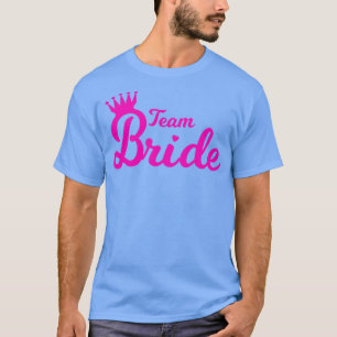 Camiseta de Despedida de Soltera Equipo Novia