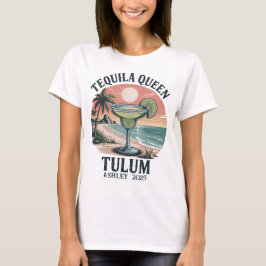 Camiseta de Despedida de Soltera Novia Tulum (Nomb