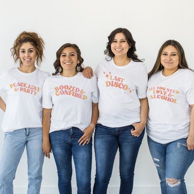 Camiseta de despedida de soltera Retro Last Disco (Subido por el creador)