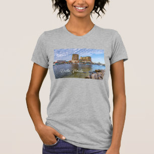 Camiseta de Destin Harbour Boardwalk para mujer