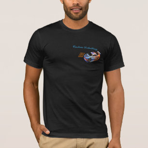 Camiseta de detalle auto de encargo de los