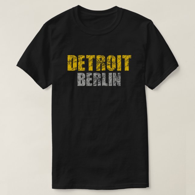 Camiseta de Detroit - de Berlín (Diseño del anverso)