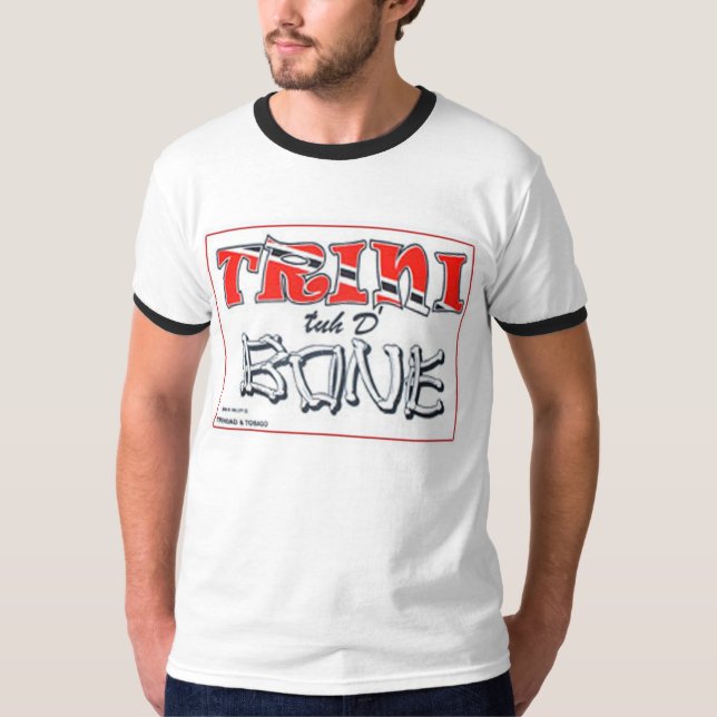 Camiseta de Di Bone Ringer del tyh de Trini (Anverso)