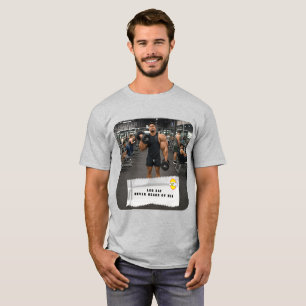 Camiseta de Día de Brazo de Chistes de Envoltura d